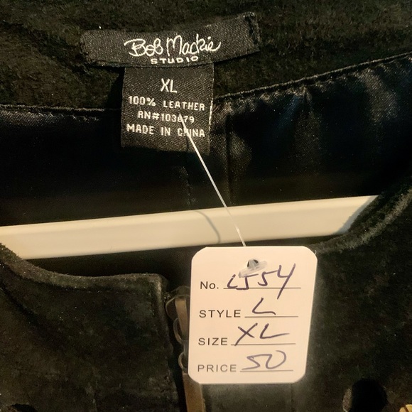 Bob Mackie Studio Leather jacket - Picture 3 of 5